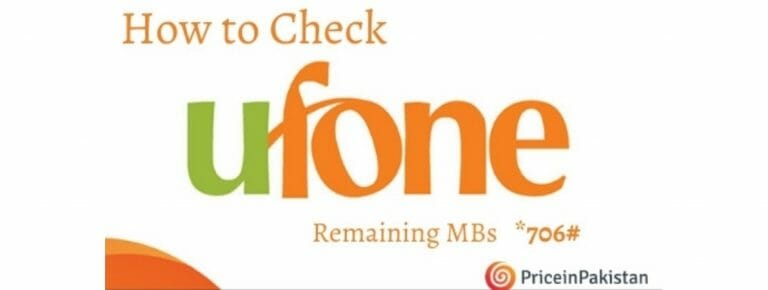 Ufone MB Check Code-Price in Pakistan
