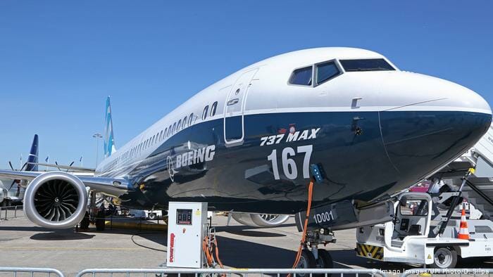 Updated Version of Boeing 737 MAX Makes First Test Flight-pip