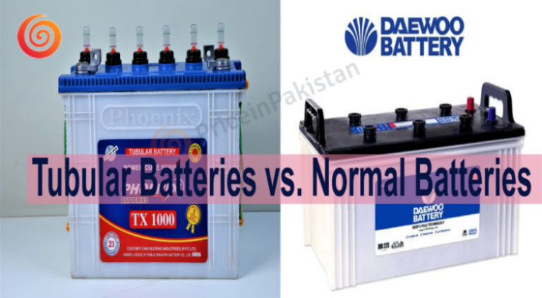 Tubular batteries vs Normal batteries-PIP